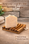 Teak Wood Soap Dish